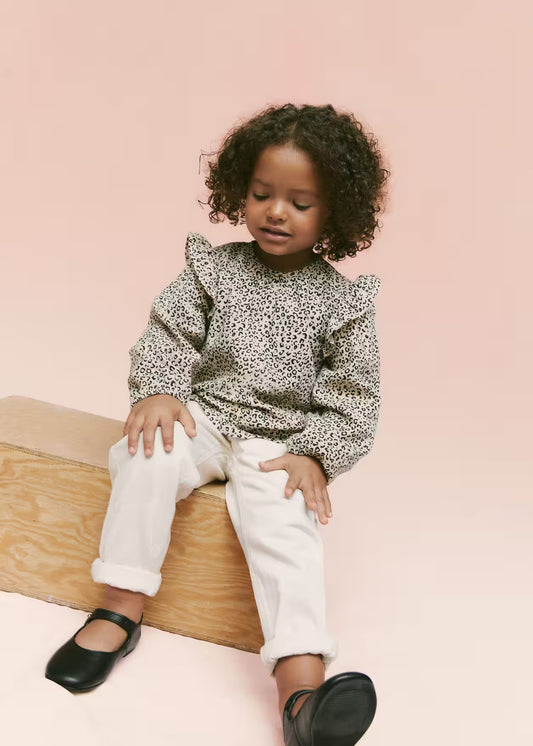 Mango's Leopard Print Blouse