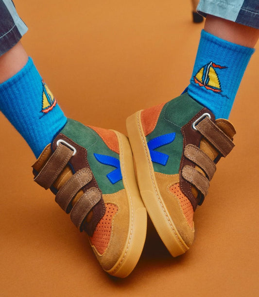 VEJA's V-10 MID SUEDE MULTICO MUD PAROS