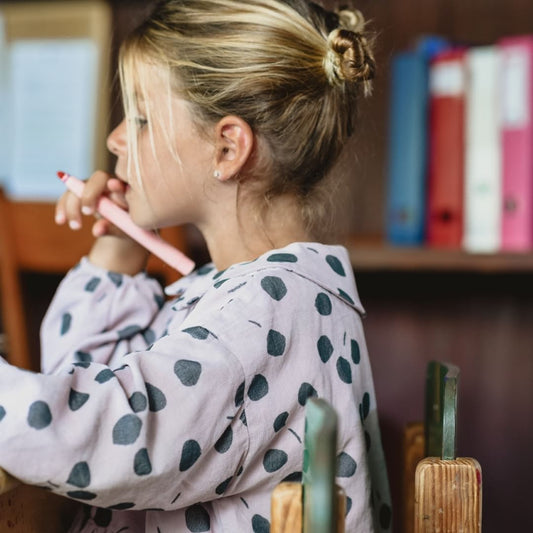 Knot's Autumn Dress in Corduroy for Girls